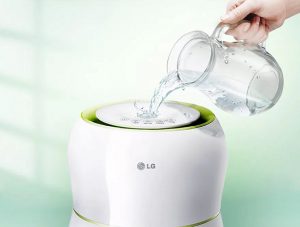 Consommation d'eau de l'humidificateur