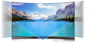 angle de vue sur le téléviseur