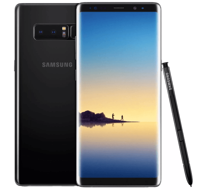 هاتف Samsung Galaxy Note8 سعة 64 جيجابايت مع ذاكرة وصول عشوائي جيدة