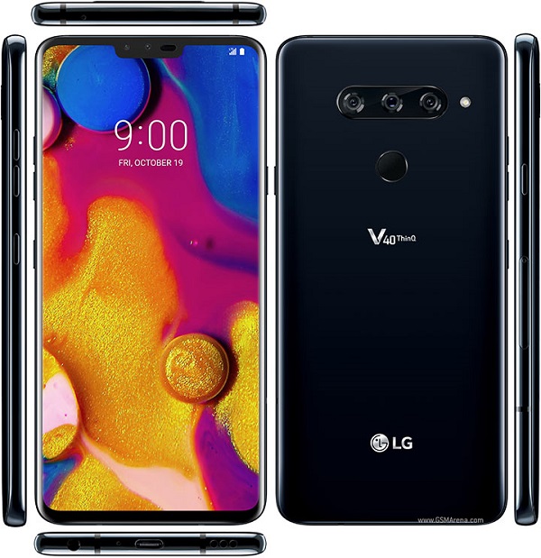 Smartphones avec un bon son dans les écouteurs filaires LG V40 ThinQ