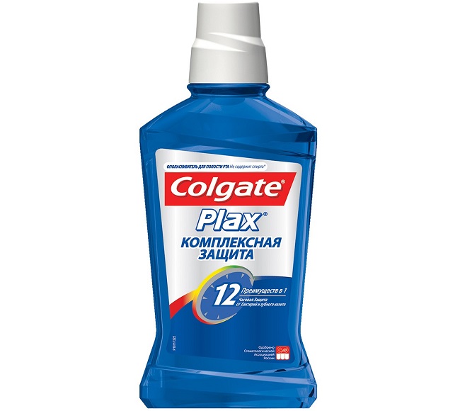 bain de bouche pour le traitement de la parodontite et de la gingivite Colgate Plax Protection complète