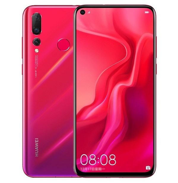 Smartphones bon marché avec un bon appareil photo jusqu'à 20000 roubles Huawei Nova 4